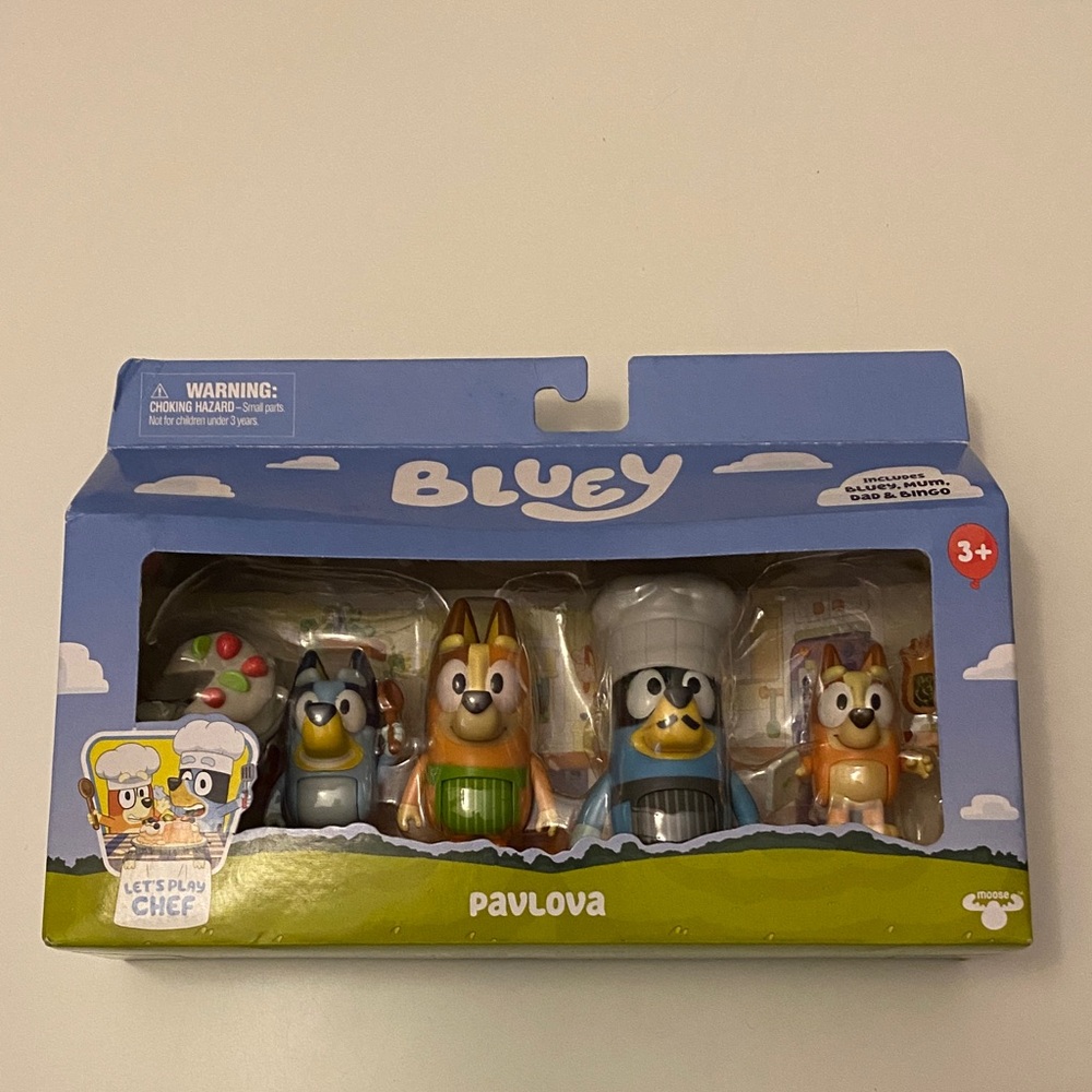 Bluey Pavlova Figure Set